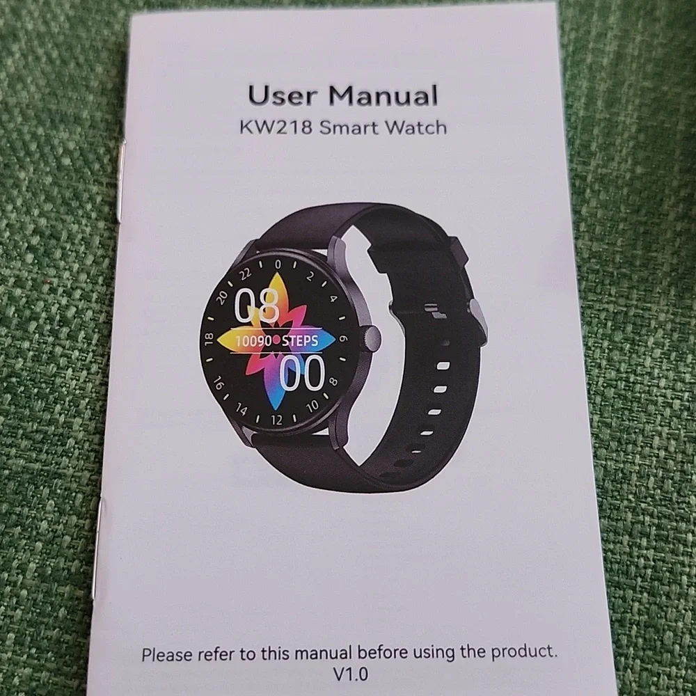 Smart Watch with Pink Band